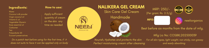 Nalikera Gel Cream