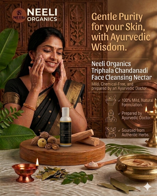 Triphala Chandanadi Face Cleansing Nectar 50 ml