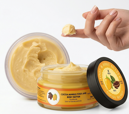 Cocoa Mango Foot and Body Butter